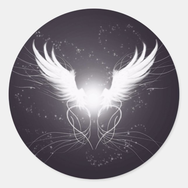 Rond Angel Wings ! - Sticker Designer (Devant)