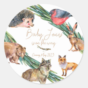 Rond Animaux forestiers des bois   Sticker multi-usage 