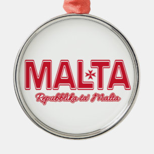 Rond Argenté MALTA ornement personnalisé