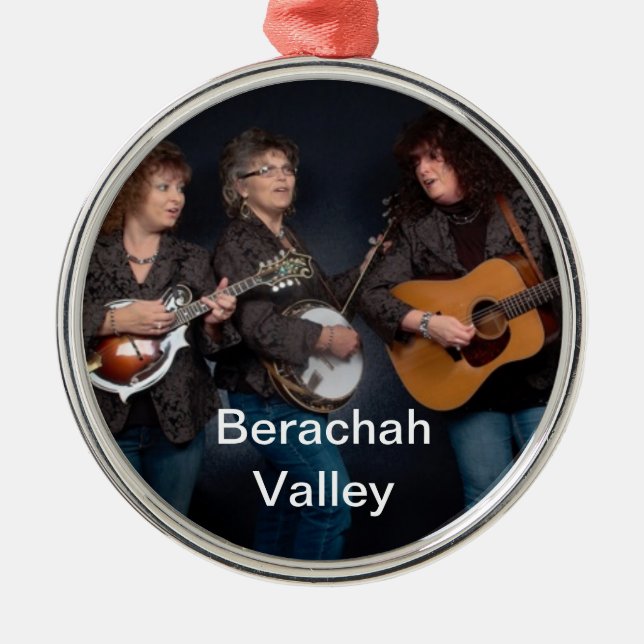 Rond Argenté Ornement de vallée de Berachah (Devant)