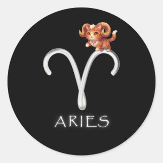Rond Aries Sticker