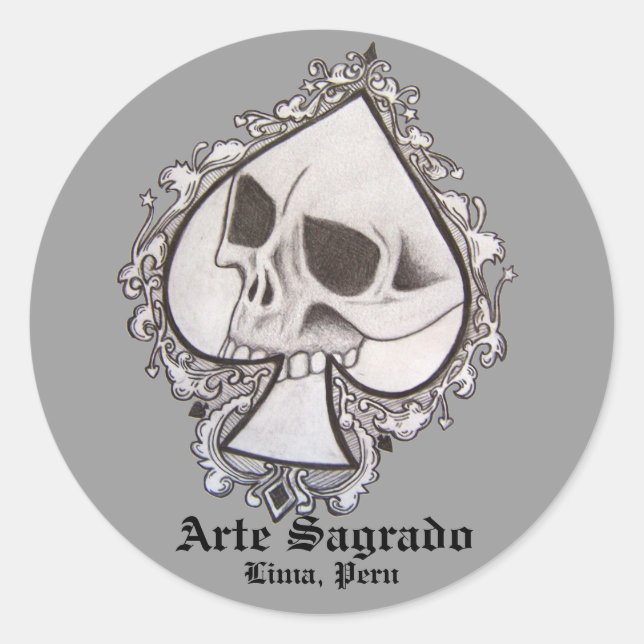 Rond Arte Sagrado, sticker (Devant)