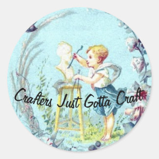Rond Artisanat Gotta Craft Sticker