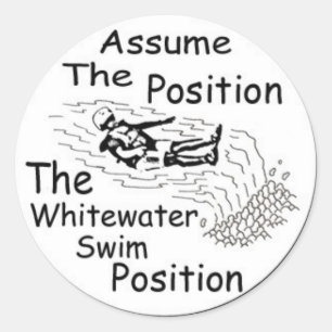 Rond assumer la position Sticker