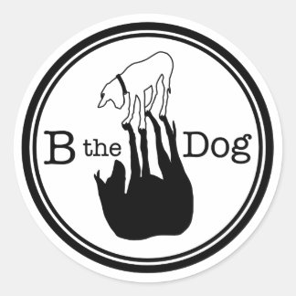 Rond B Le Chien - Sticker