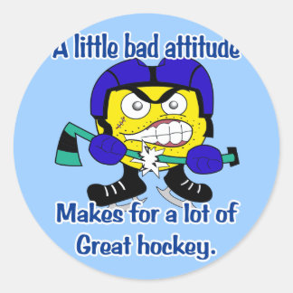 Rond Bad Attitude Sticker