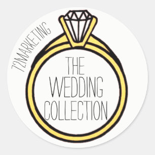Rond Bague de collection Mariage I do Sticker