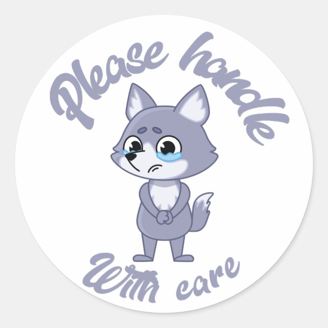 Rond bangchan wolfchan skz handle with care sticker (Devant)