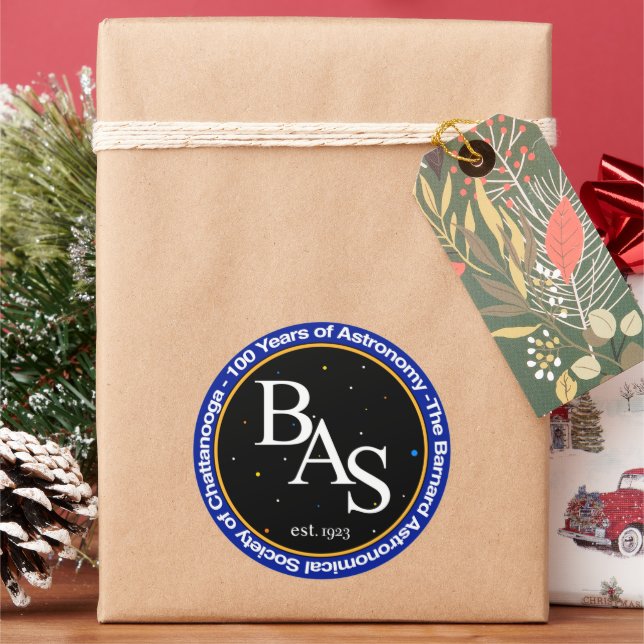 Rond BAS 100 Year Logo Sticker (vacances)