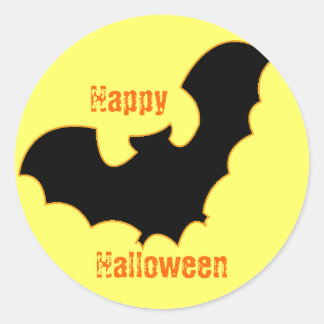 Rond Bat Dans Sticker Lune