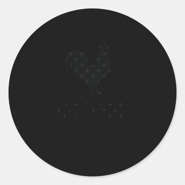 Rond Bbc S - Sticker Drôle Et Humoristique De Conceptio (Devant)