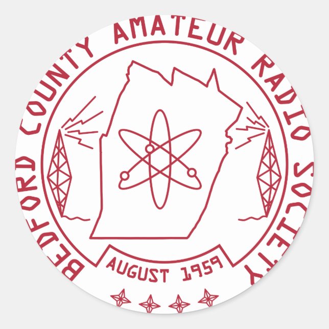 Rond BCARS Logo Sticker 2012 (Devant)