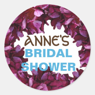 Rond Beau Sticker Fête des mariées Fleurs
