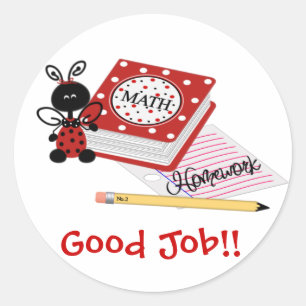 Rond Beau Sticker Ladybug