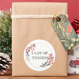 ROND BEAUCOUP DE MERCI STICKER