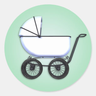 Rond Bébé Boggy Green Sticker
