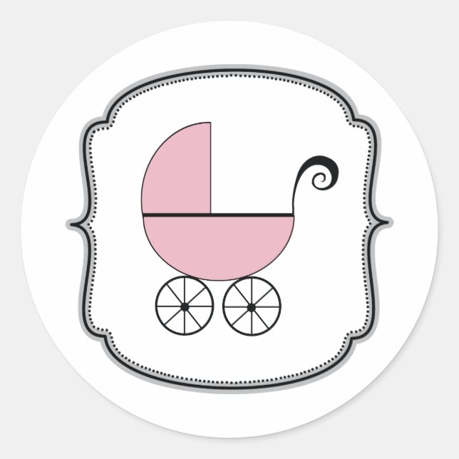 Rond Bébé Sticker Buggy (Devant)