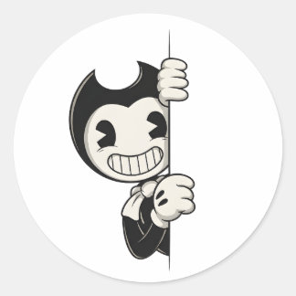 Rond Bendy Sticker | Bendy and the Ink Machine Vinyl Ch