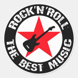 Rond Best Music Sticker