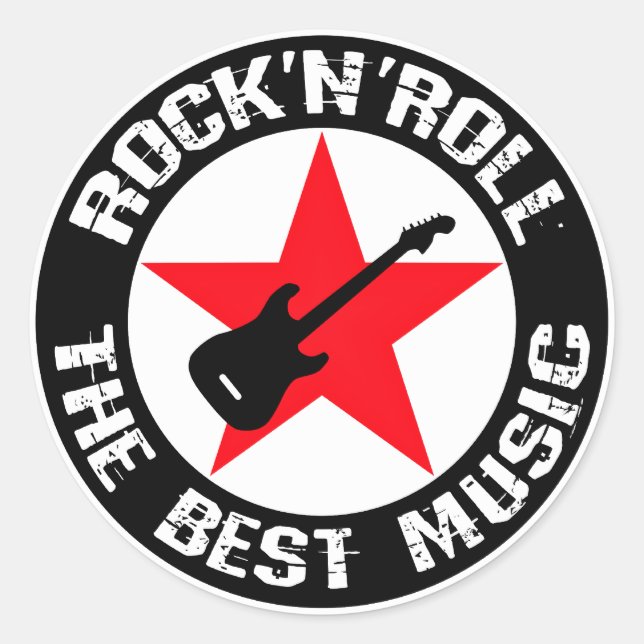 Rond Best Music Sticker (Devant)