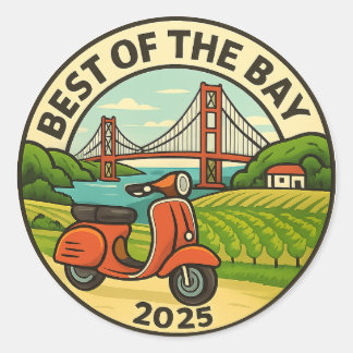 Rond Best of the Bay - Sticker Pack