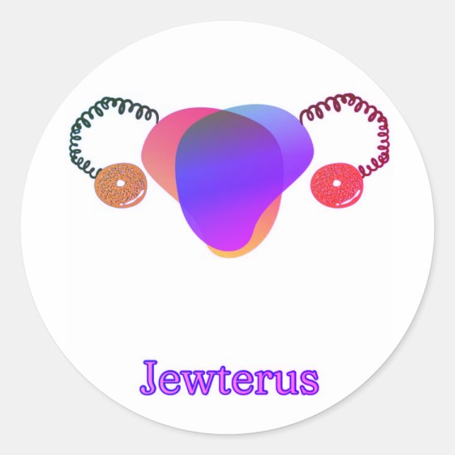 Rond Bi Jewterus Sticker (Devant)
