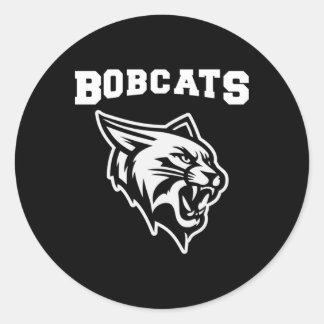 Rond Bobcats Sports Avec Sticker Mascot1