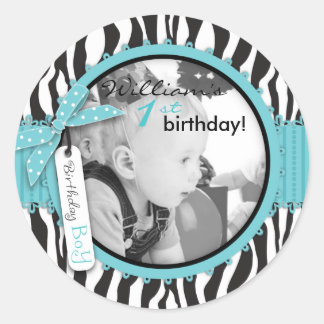 Rond Boutique Chic Boy Sticker 3
