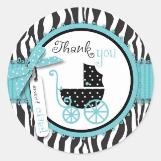 Rond Boutique Chic TY Sticker Boy