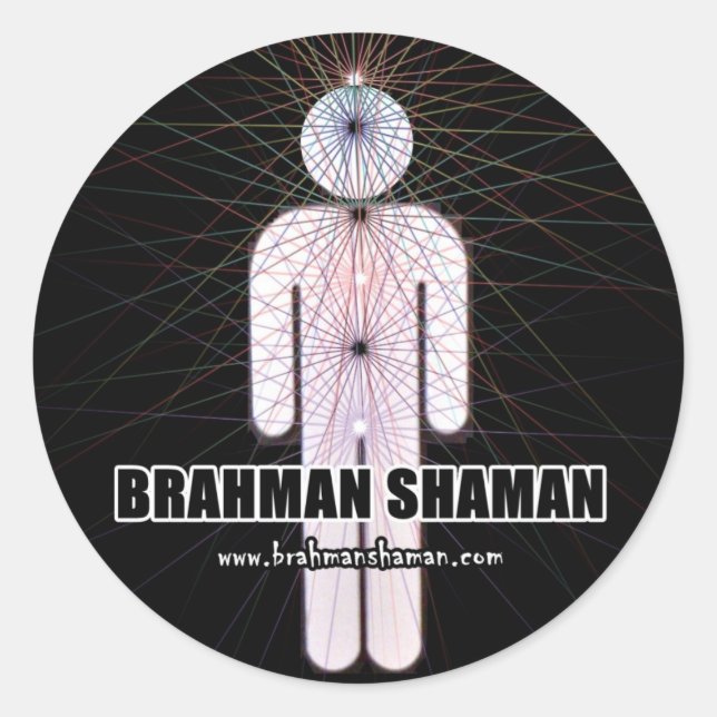 Rond BRAHMAN SHAMAN - Sticker Chakra (Devant)