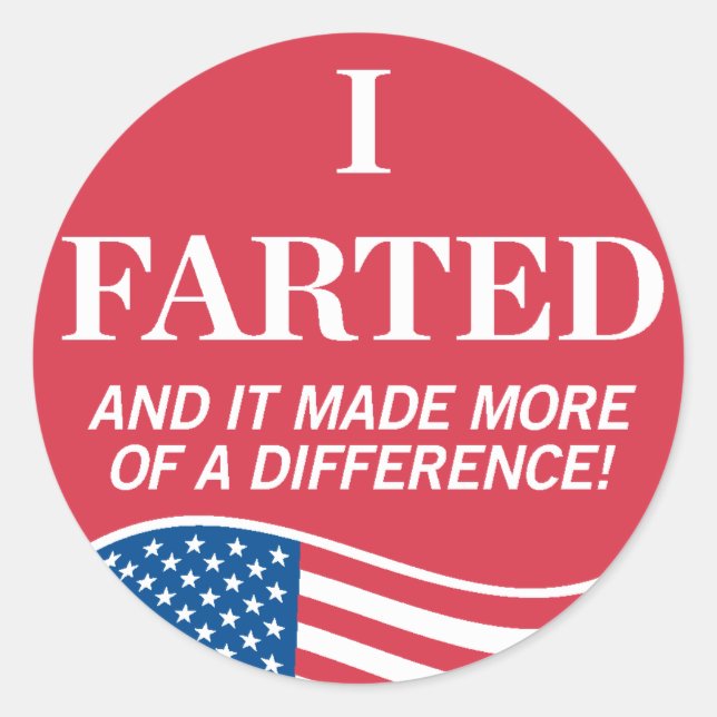 Rond Briser le vent sur le sticker de vote (Devant)