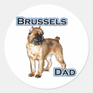 Rond Bruxelles Papa 4 - Sticker