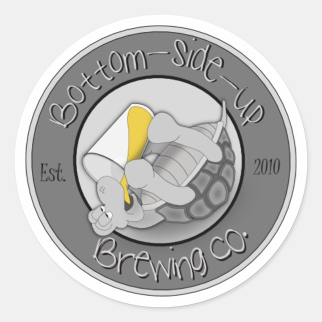 Rond BSU Logo Sticker (Devant)