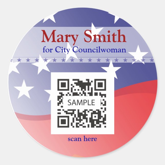 Rond Campagne Modèle Sticker (Devant)