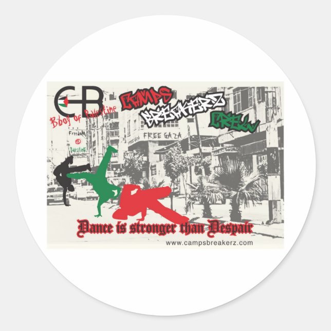 Rond Camps ronds Sticker Breakerz (Devant)