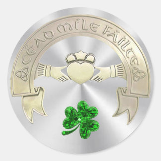 Rond Cent Mille Accueille Sticker