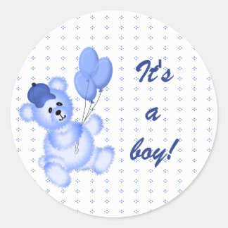 Rond C'est un Bébé Sticker