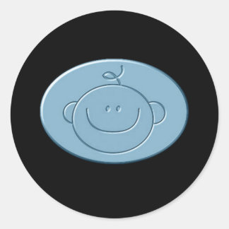 Rond C'est un Sticker pour garçon
