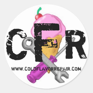 Rond CFR LOGO STICKER 2008 - Customisé