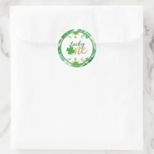 Rond Chance un Sticker d'anniversaire