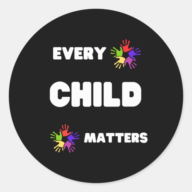Rond Chaque Enfant S Sticker (Devant)