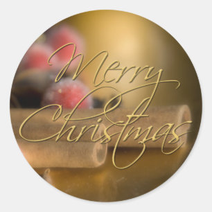 Rond Cinnamon ・ Sticker de Noël