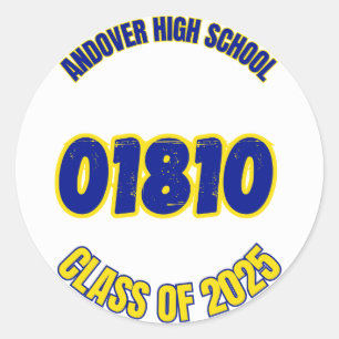 Rond Classe Andover de Sticker 2025