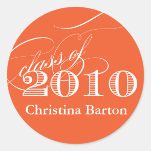 Rond Classe de Sticker 2010 - Customisez-le !