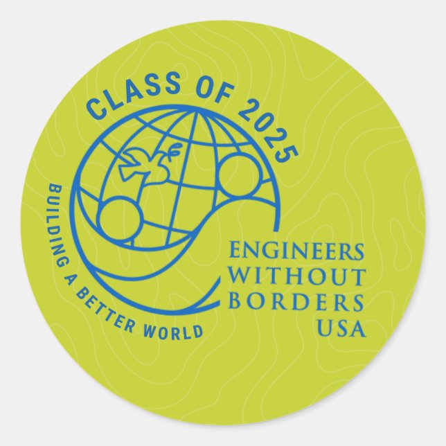Rond Classe EWB-USA de Sticker 2025 (Devant)