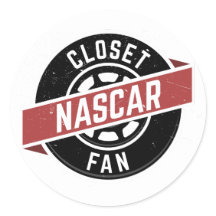 ClosetNASCARFan Sticker