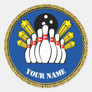 Rond COOL ! Sticker - Bowling - Custom Bowler - Ajouter