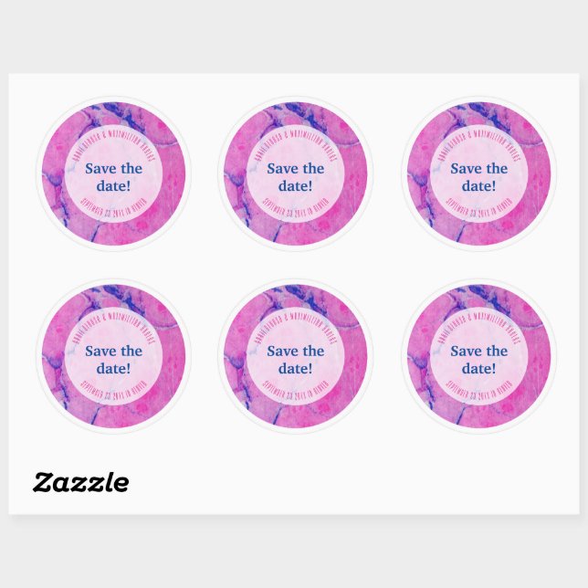 Rond copain, grand, sticker bille bleu (Feuille)