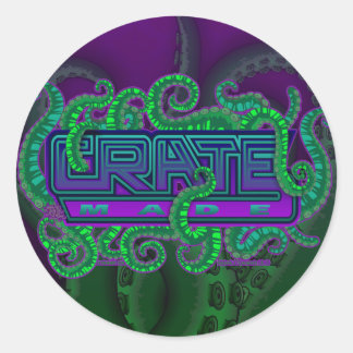 Rond cratemade tentacle sticker design 2