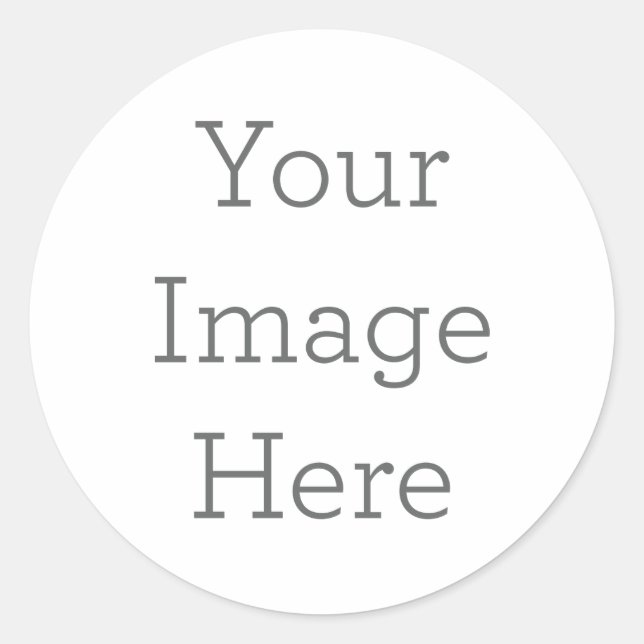 Rond Créez votre propre sticker d'image (Devant)